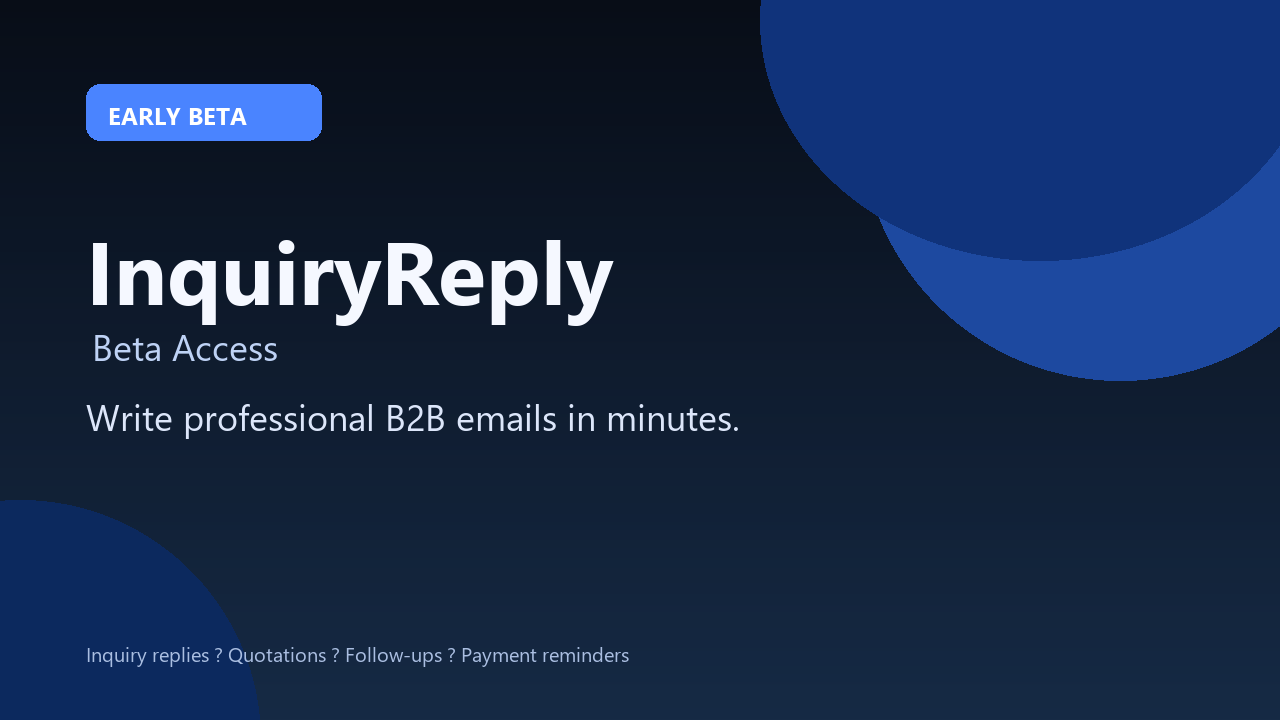 InquiryReply product cover